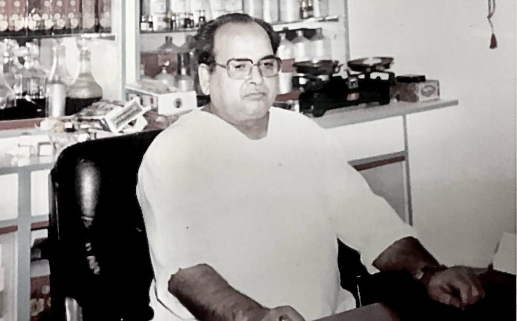 Founder Harikrishan Pandey — Maruti Perfumers (since 1978), Indian perfumery heritage